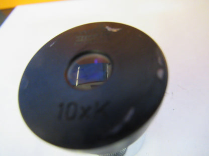 Wild Swiss Heerbrugg Lens Eyepiece 10xK Microscope Part