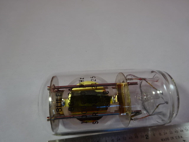 HUGE BLILEY QUARTZ GLASS ENVELOPE RESONATOR FREQUENCY CONTROL 1 MHz BG 1-DT-10