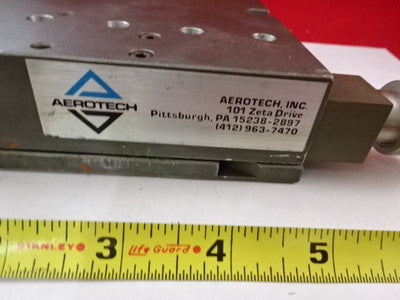 POSITIONING STAGE TABLE AEROTECH AS PICTURED &IL-74-15