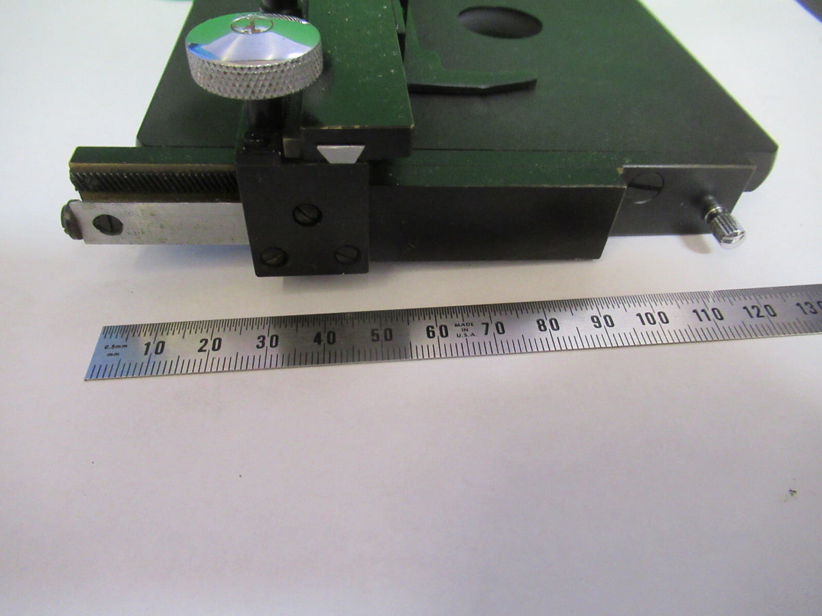 Antique Spencer Lens Co. Xy Stage Table Microscope Part Optics American Optical Co