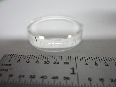 OPTICAL FUSED SILICA FLAT LASER OPTICS AS IS BIN#Q7-77
