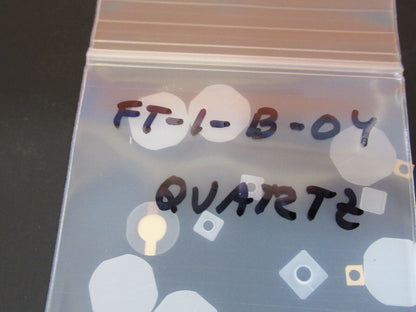 LOT ASSORTED PIEZO QUARTZ PIEZOELECTRIC BLANKS ULTRASONIC SENSOR &FT-1-B-04