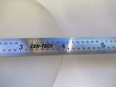 OPTICAL FLAT DIFFUSER LARGE GLASS POLISH DULL SIDE OPTICS AS PICTURED &W8-A-44