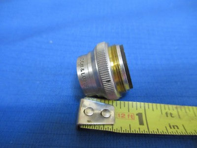 BAUSCH LOMB OPTICS OBJECTIVE LENS ??mm MICROSCOPE PART AS PICTURED &S1-A-25