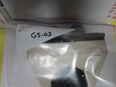 MICROSCOPE PART  BINOCULAR HEAD OLYMPUS JAPAN OPTICS BIN#G5-03