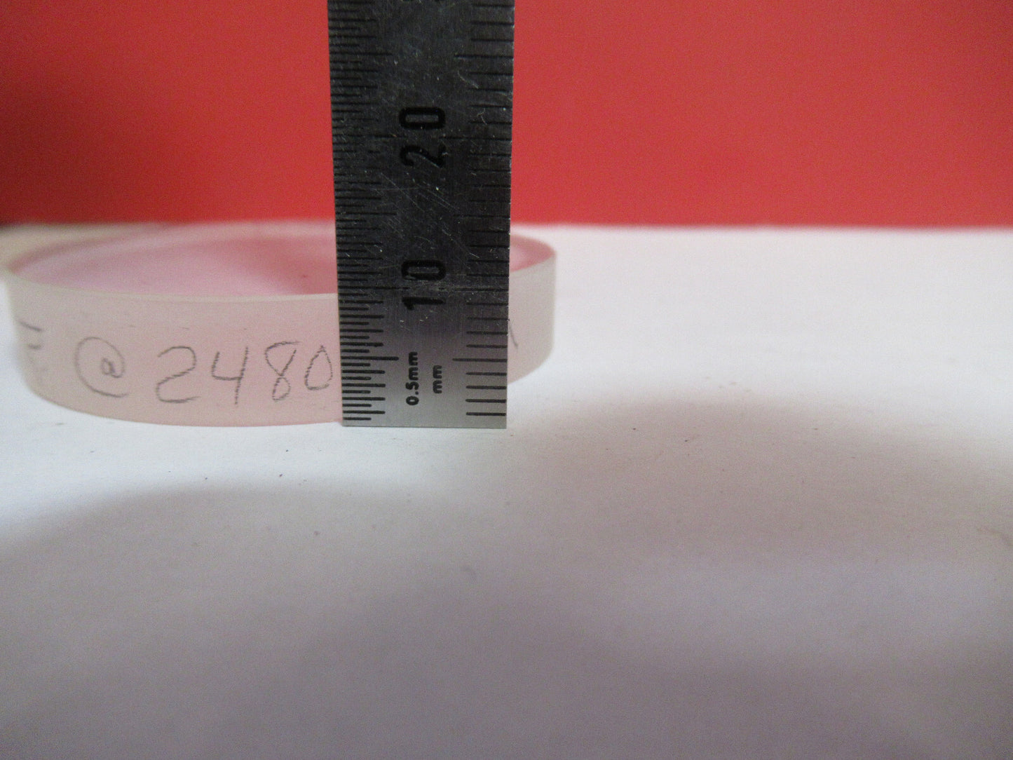 Optical Flat Coated UV Lens 248 nm Ultraviolet Laser Optics