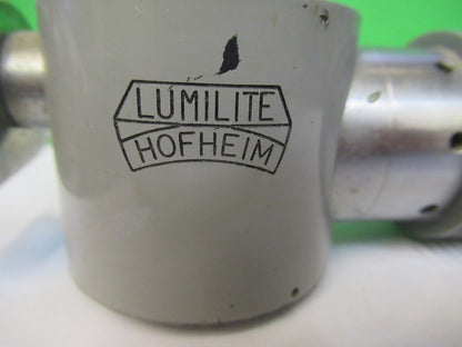 STEINDORFF BERLIN LAMP ASSEMBLY OPTICS MICROSCOPE PART AS PICTURED W4-B-04