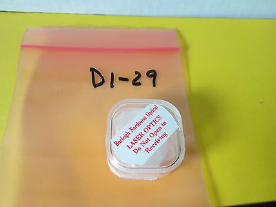 OPTISCHE BURLEIGH-BESCHICHTETE PLATTE MIL SPEC LASER OPTICS BIN#D1-29
