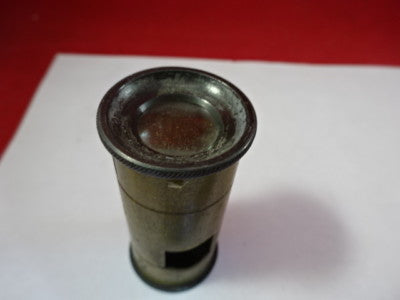 Antique Brass Portable Seeds Microscope Vintage Part AS IS