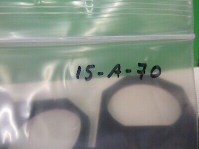 PAAR ALUMINIUMHALTERUNGEN LINSENLASEROPTIKEN WIE ABGEBILDET &amp;15-A-70