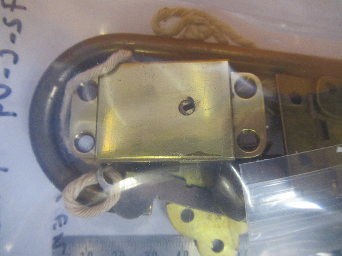 AO SPENCER LOCK for wood cabinet with key MICROSCOPE PART AS PICTURED 72-C-09