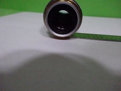 MICROSCOPE PART LEITZ GERMANY OBJECTIVE 10X 170- FLUOTAR OPTICS AS IS BIN#W7-93