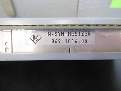 BOARD for ROHDE & SCHWARZ EMI TEST RECEIVER N-SYNTHESIZER 849.1014.05 &4B-A-80