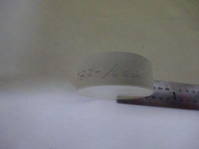 FOR PARTS OPTICAL FLAT LENS [needs re-coating] LASER OPTICS AS IS BIN#X8-11