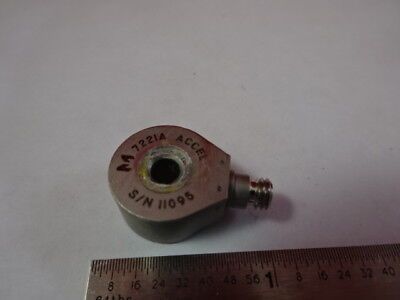 MEGGITT ENDEVCO 7221A ACCELEROMETER VIBRATION SENSOR AS IS #B8-A-10