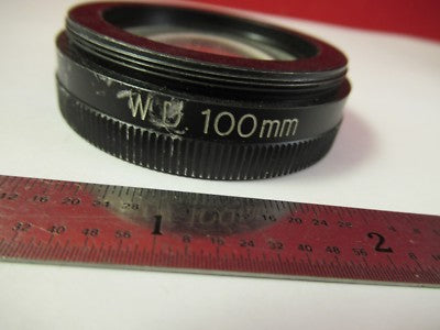 Olympus Japan Stereo Objective Lens 0.75X Wd 100mm Optics Microscope Part