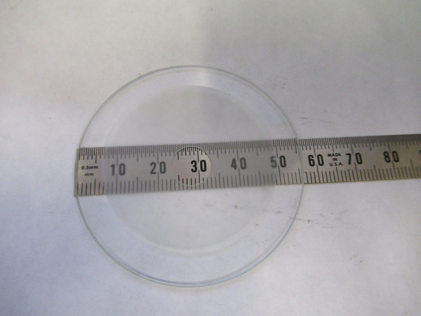 ZEISS GERMANY GLASS STAGE SPECIMEN MICROSCOPE PART AS PICTURED V8-B-40