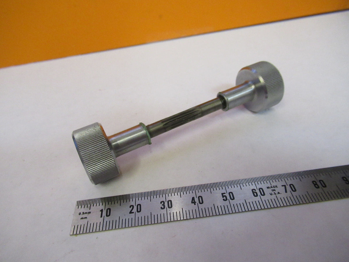 WILD HEERBRUGG SWISS M11 CONDE KNOBS MICROSCOPE PART OPTICS AS PICTURED Y4-A-110