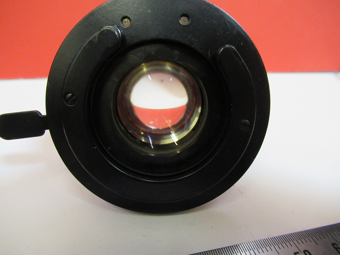 BAUSCH LOMB CONDENSER + IRIS OPTICS MICROSCOPE PART AS PICTURED Y4-A-44