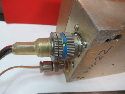 RUBIDIUM ATOMIC CLOCK FE5600B FREQUENCY STANDARD FEI 10 MHz AS PICTURED 6V-FT-79