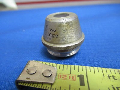 American Optical Co. American Optics Objective Lens 6.5X Microscope Part