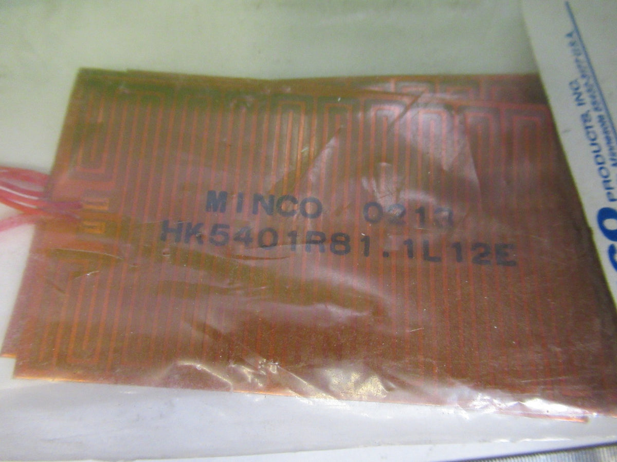 MINCO FLAT FLEXIBLE HEATING STRIPS LOT  AS PICTURED V1-A-42