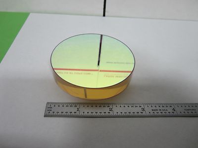 OPTICAL SPECTRA PHYSICS FLAT DICHROIC MIRROR ZERODUR LASER OPTICS AS IS BN#L1-25