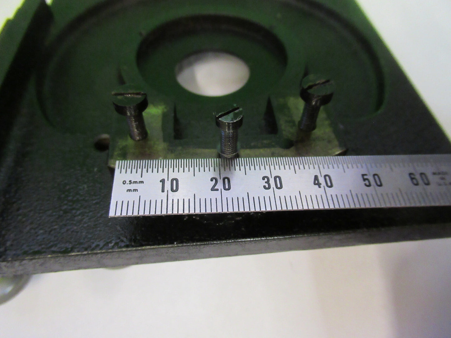 Antique Ernst Leitz Germany Metal Xy Stage Table Microscope Part