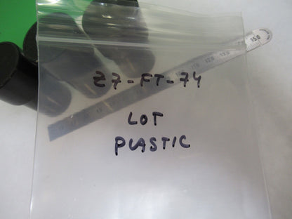 SPENCER AO EMPTY PLASTIC OBJECTIVE CANS MICROSCOPE PART AS PICTURED Z7-FT-74