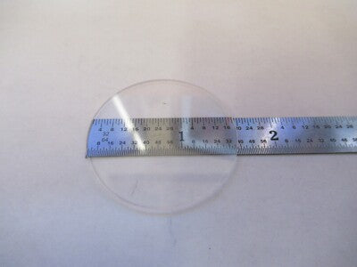 OPTICAL PLANO GLASS ROUND PLATE OPTICS AS PICTURED &3K-A-19