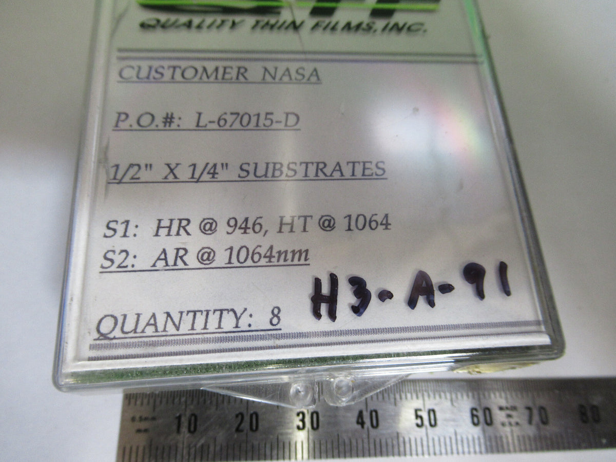 Optical ex-NASA Lot 1064nm Lenses Optics
