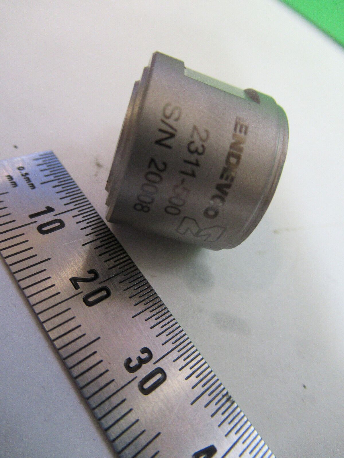 ENDEVCO 2311-500  FORCE SENSOR PIEZO LOAD CELL  AS PICTURED H7-B-77