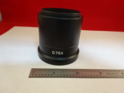 MIKROSKOP TEIL STEREOOBJEKTIV 0,75X VERGRÖSSERUNG OPTIK WIE BESEHEN #AR-07