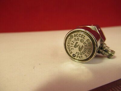 MEGGITT ENDEVCO ACCELEROMETER 7701-50 VIBRATION SENSOR AS PICTURED #Z4-B-03