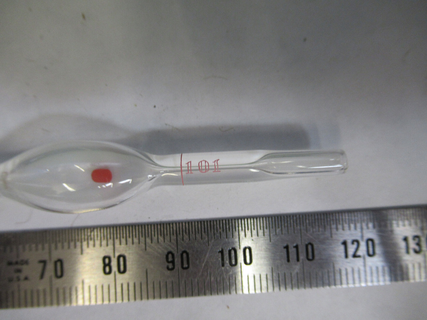 PIPETTE 1 ML HEMATOCYTO BLOOD TEST MICROSCOPE PART AS PICTURED B7-B-12