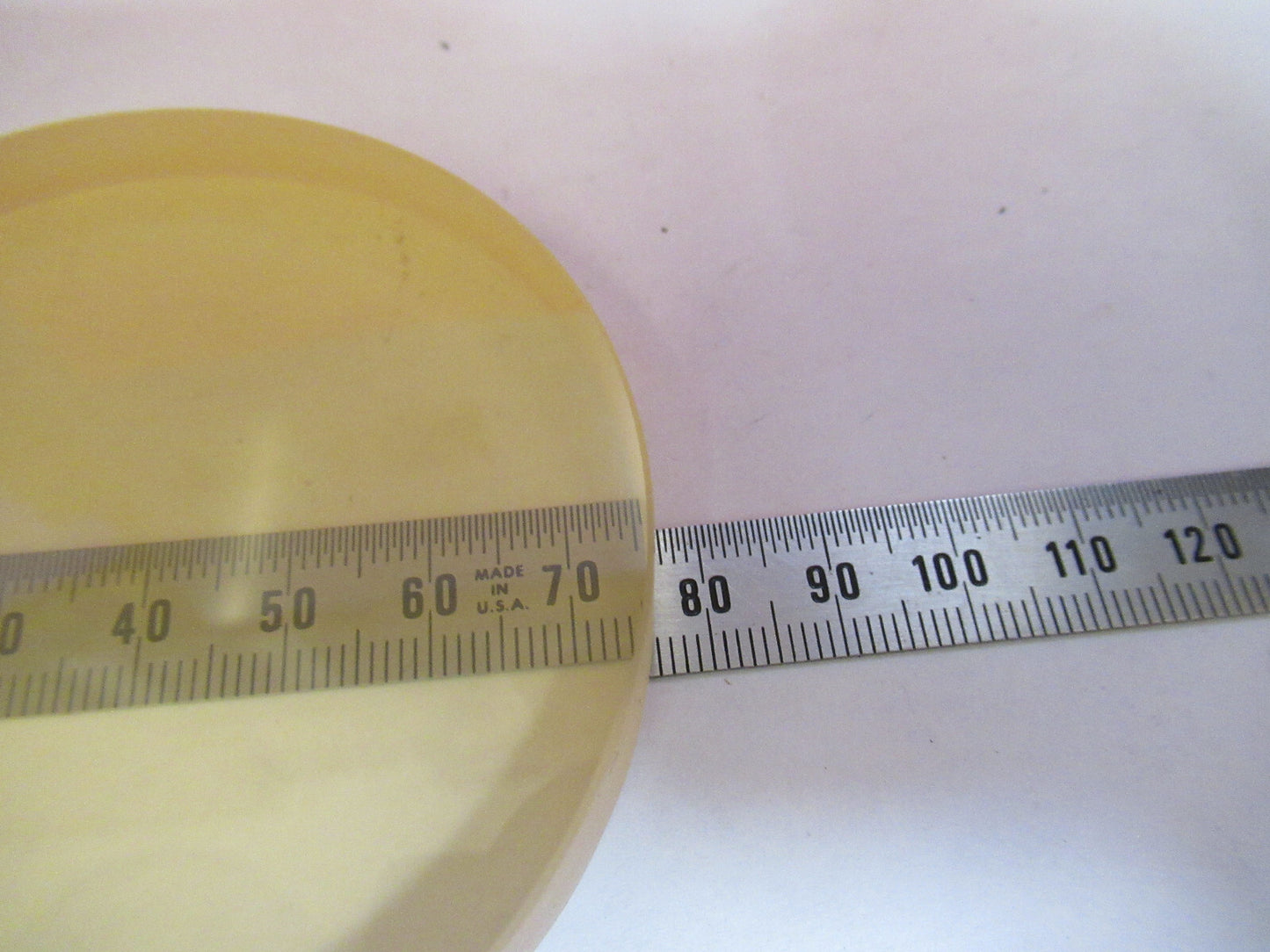 OPTICAL FLAT FROST POLISH ZERODUR PRO ZYGO LASER OPTICS AS PICTURED T9-A-30