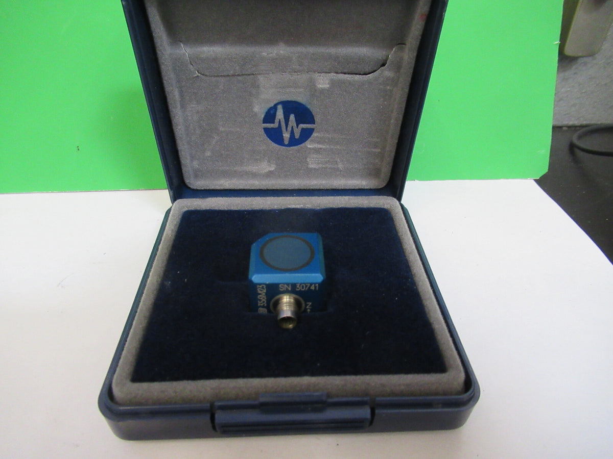 PCB PIEZOTRONICS 356M23 LOW BIAS TRIAXIAL ACCELEROMETER AS PICTURED W4-A-23
