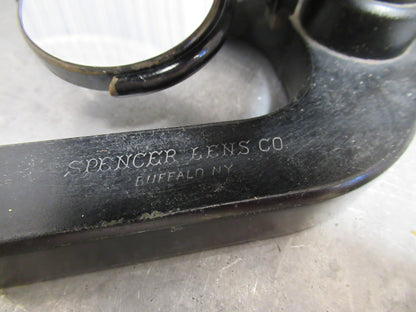FOR PARTS OR REPAIR ANTIQUE SPENCER MICROSCOPE BAUSCH OBJECTIVES circa 1890 LOB