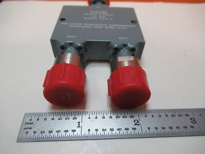 NARDA POWER DIVIDER 2-8 GHz 3324-2 EMI TEST RF MICROWAVE AS PICTURED &17-B-06