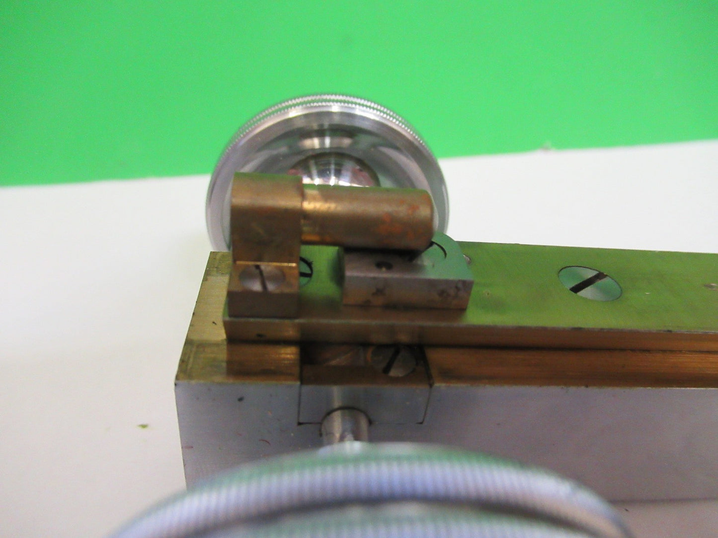 SEIBERT WETZLAR BRASS SET KNOBS MACRO MICROSCOPE PART AS PICTURED U9-A-14