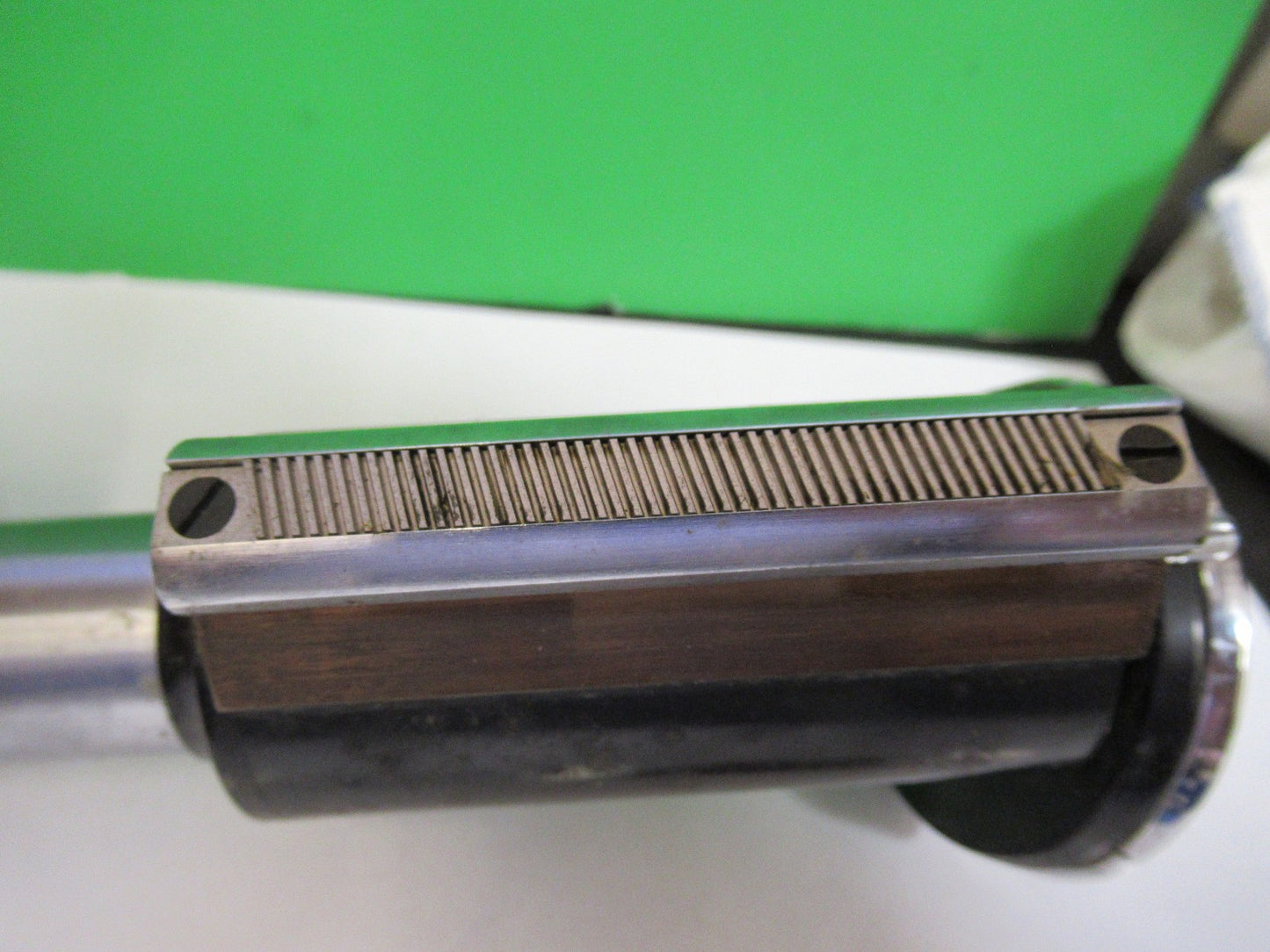 ANTIQUE BAUSCH LOMB tubus + nosepiece MICROSCOPE PART AS PIC U9-A-11