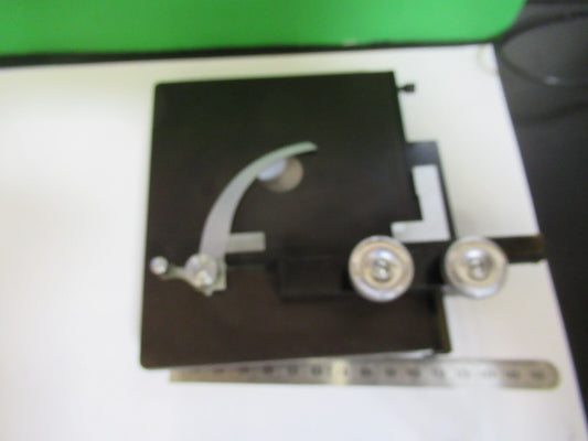 Bausch & Lomb Vintage Stage Table Xy Antique Microscope Part