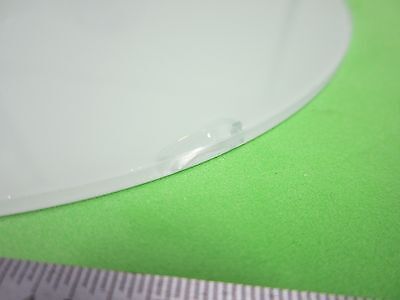 OPTICAL EDMUND SCIENTIFIC OPAL GLASS [chip on edge] LASER OPTICS BIN#R1-26