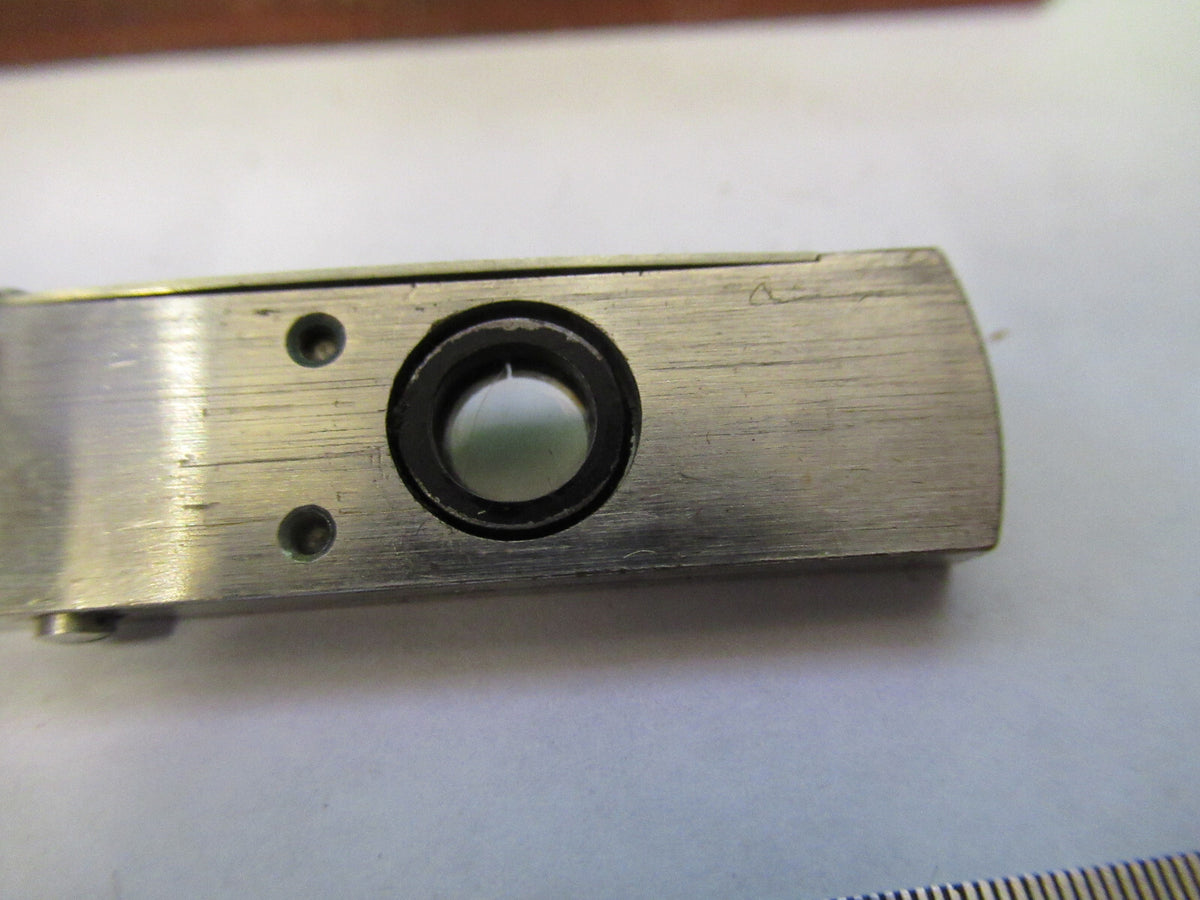 ERNST LEITZ GERMANY BEREK COMPENSATOR MICROSCOPE PART AS PICTURED B7-B-17