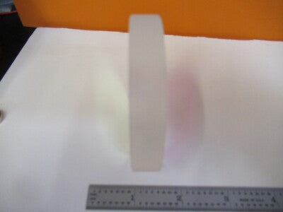 Optical Flat Coated 3" Dia Holed Fused silica Laser Optics