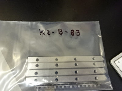 SET OF RAILS BEARINGS POSITIONING AS PICTURED &K2-B-83