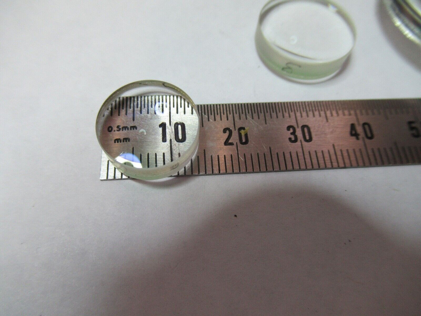 ZEISS GERMANY LOT LENSES CONVEX CONCAVE OPTICS MICROSCOPE PART AS PICTUR G5-A-16