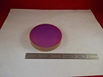 Optical Zerodur Coated Flat Zygo 1/10 Wave 3" Diameter Laser Optics