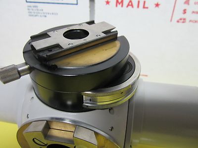 MICROSCOPE PART PHOTOMIC ZEISS HEAD TRINOCULAR HEAVY OPTICS AS IS BIN#H8-08