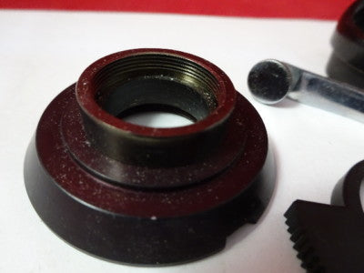 LOT OPTICAL MICROSCOPE PART OPTICS AS PICTURED &AM-A-30